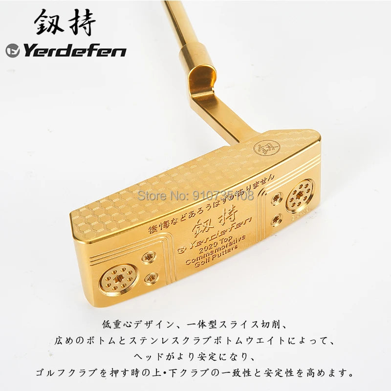 Authori Yerdefen Golf Putter Head Forged Carbon Steel With Full CNC Milled face