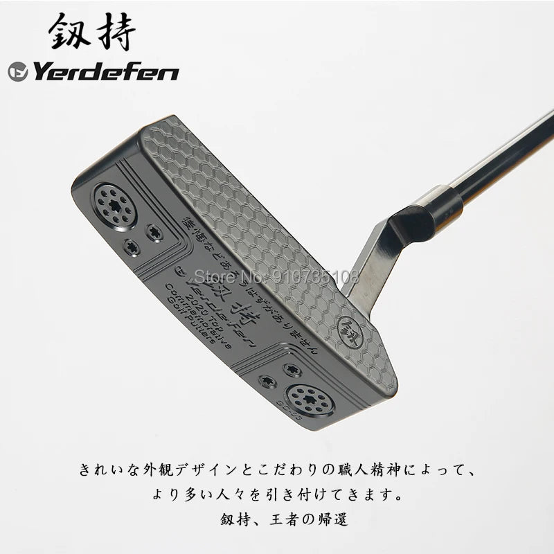 Authori Yerdefen Golf Putter Head Forged Carbon Steel With Full CNC Milled face