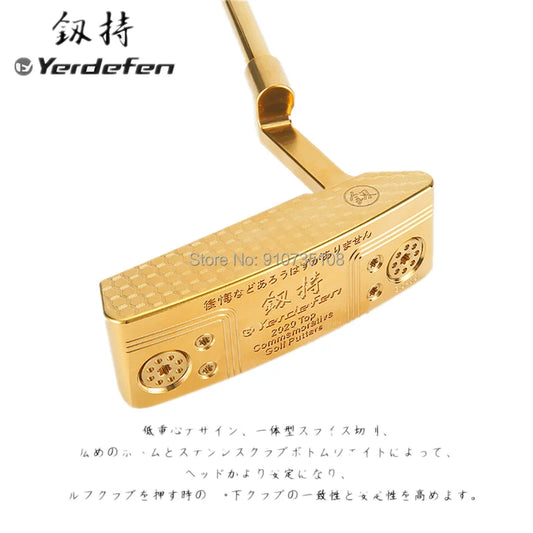 Authori Yerdefen Golf Putter Head Forged Carbon Steel With Full CNC Milled face